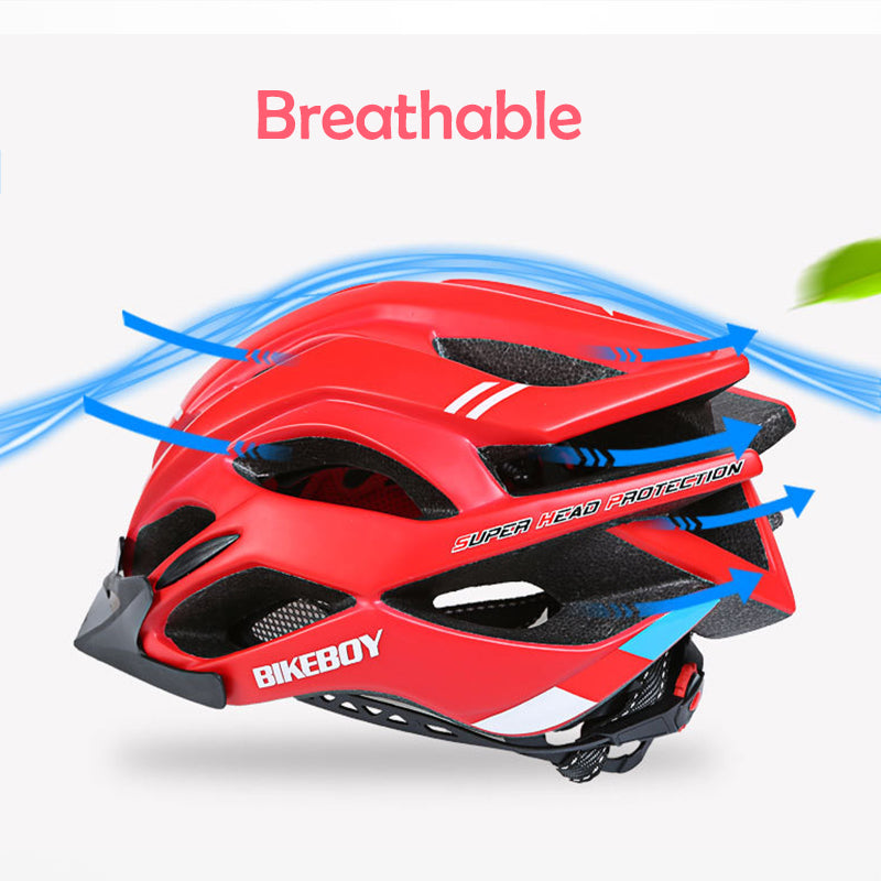 Bikeboy Cycling Helmet Ultralight MTB Road Bike Bicycle EPS Helmet 52-60cm