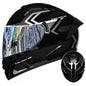 DOT LVS Bluetooth Motorcycle Helmet Dual Len Full Face Off Road Motocross Helmet