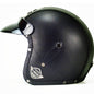 DOT PU leather Motorcycle Helmet Half Face Scooter Motorbike Helmets+Free Gloves