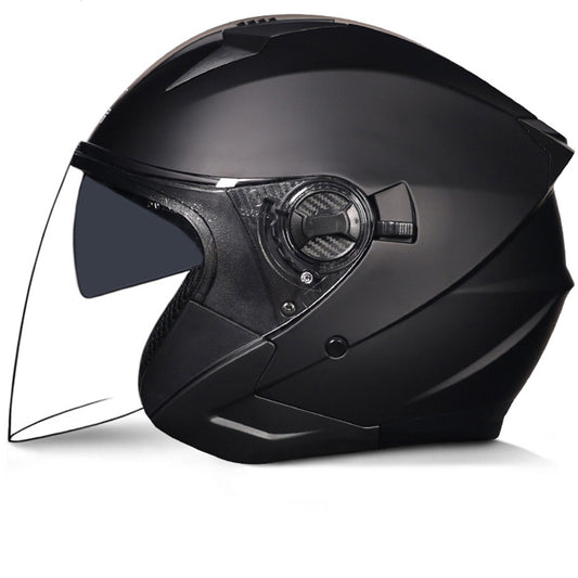 DOT Motorcycle Open Half Face Jet Helmet Motobike 3/4 Scooter Bike Helmets
