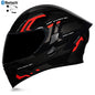 Bluetooth Motorcycle Helmet Full Face Dual Visor Flip Up Modular Helmet DOT