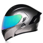 DOC Bluetooth Modular Flip Up Motorcycle Helmet Dual Lens Motorbike Helmet