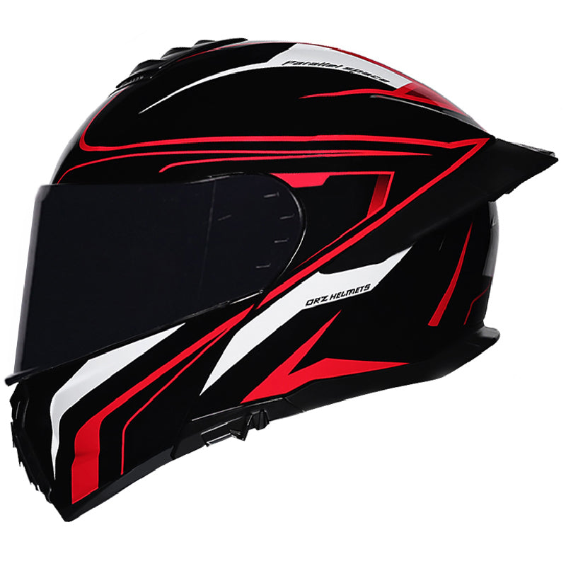 Bluetooth Flip Up Modular Motorcycle helmet Full Face Motorbike Helmet DOT