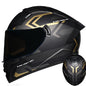 DOT LVS Bluetooth Motorcycle Helmet Dual Len Full Face Off Road Motocross Helmet