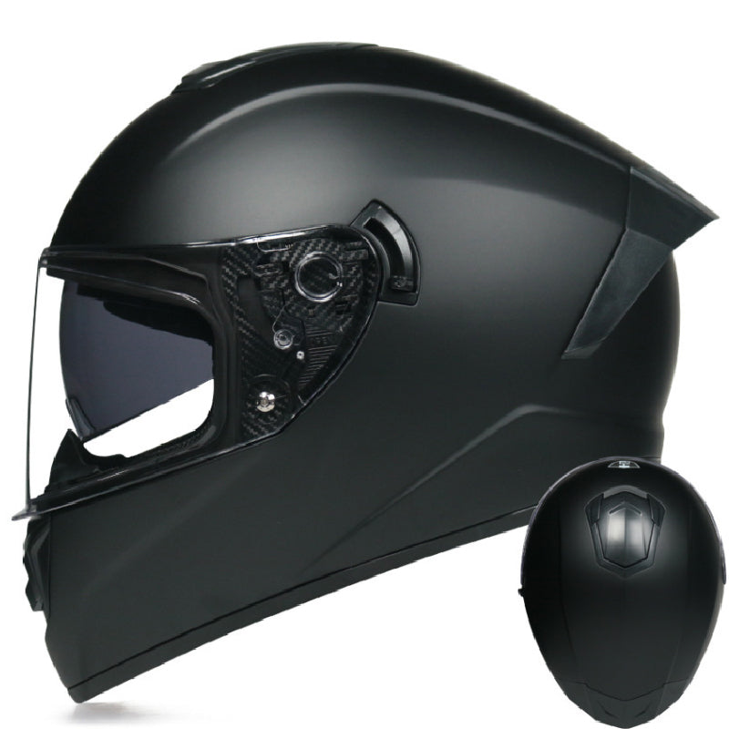 DOT LVS Bluetooth Motorcycle Helmet Dual Len Full Face Off Road Motocross Helmet