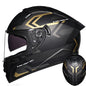 DOT LVS Bluetooth Motorcycle Helmet Dual Len Full Face Off Road Motocross Helmet