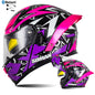 Bluetooth Flip Up Modular Motorcycle Helmet Lens Motorbike Scooter Helmet DOT