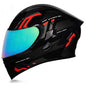 Bluetooth Motorcycle Helmet Full Face Dual Visor Flip Up Modular Helmet DOT