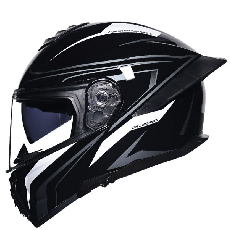 Bluetooth Flip Up Modular Motorcycle helmet Full Face Motorbike Helmet DOT