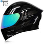 Bluetooth Motorcycle Helmet Full Face Dual Visor Flip Up Modular Helmet DOT