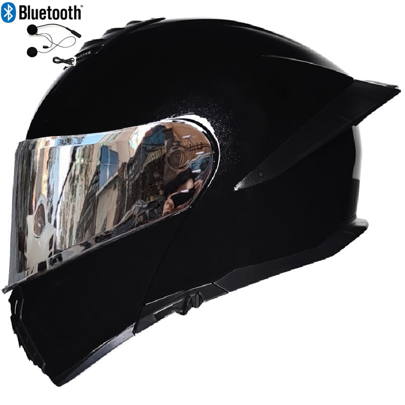 Bluetooth Flip Up Modular Motorcycle helmet Full Face Motorbike Helmet ECE DOT
