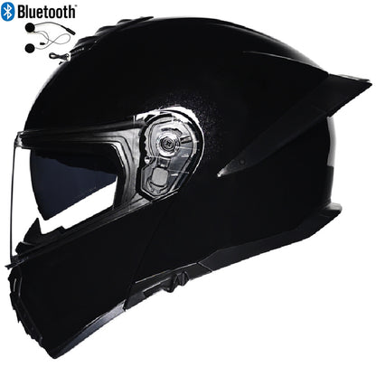 Bluetooth Flip Up Modular Motorcycle helmet Full Face Motorbike Helmet ECE DOT