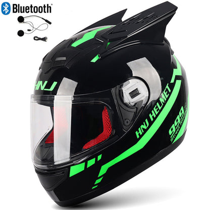 DOT Bluetooth Motorcycle Helmet Full Face Cuiser ATV Crash Motorbike helmets
