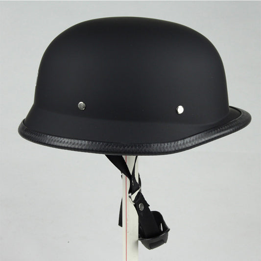 Motorcycle DOT Helmet German Half Face Helmet For Cruiser Chopper Biker Scooter