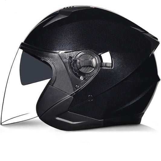 DOT Motorcycle Open Half Face Jet Helmet Motobike 3/4 Scooter Bike Helmets