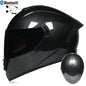 DOT LVS Bluetooth Motorcycle Helmet Dual Len Full Face Off Road Motocross Helmet