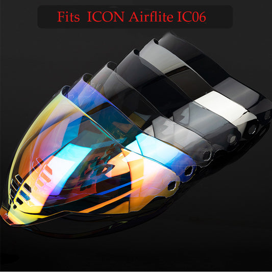 Motorcycle Helmet Visor Fits For ICON Airflite IC06 Helmet Shield Lens