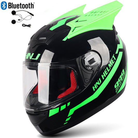 DOT Bluetooth Motorcycle Helmet Full Face Cuiser ATV Crash Motorbike helmets