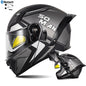 Bluetooth Flip Up Modular Motorcycle Helmet Lens Motorbike Scooter Helmet DOT