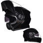 Bluetooth Motorcycle Helmet Modular Full Face Dual Visor Flip Up Helmet DOT