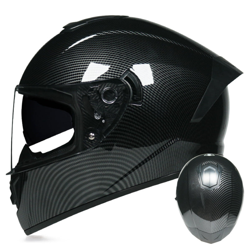 DOT LVS Bluetooth Motorcycle Helmet Dual Len Full Face Off Road Motocross Helmet