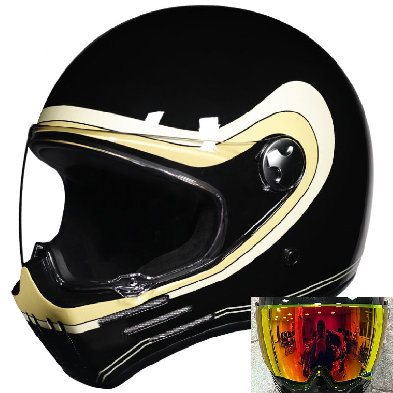 DOT Motorcycle Helmet ATV Off Road Motorbike Crash Full Face Helmets