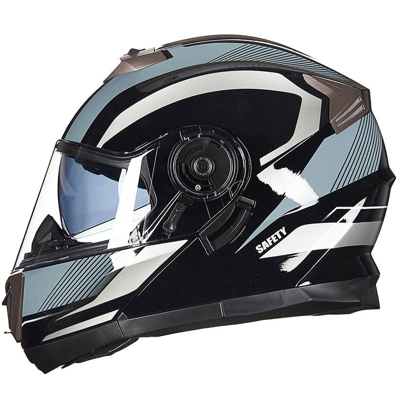 GXT DOT Bluetooth Flip Up Motorcycle Helmets 2 Lens Full Face Motorbike Helmets
