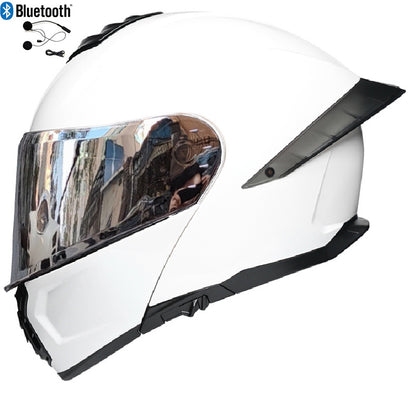 Bluetooth Flip Up Modular Motorcycle helmet Full Face Motorbike Helmet ECE DOT
