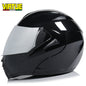 Motorcycle Helmet Modular Racing Flip Up Motorbike Helmet With Inner Sun lens