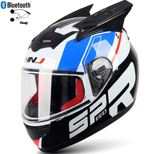 DOT Bluetooth Motorcycle Helmet Full Face Cuiser ATV Crash Motorbike helmets