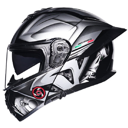 Bluetooth Flip Up Modular Motorcycle helmet Full Face Motorbike Helmet ECE DOT