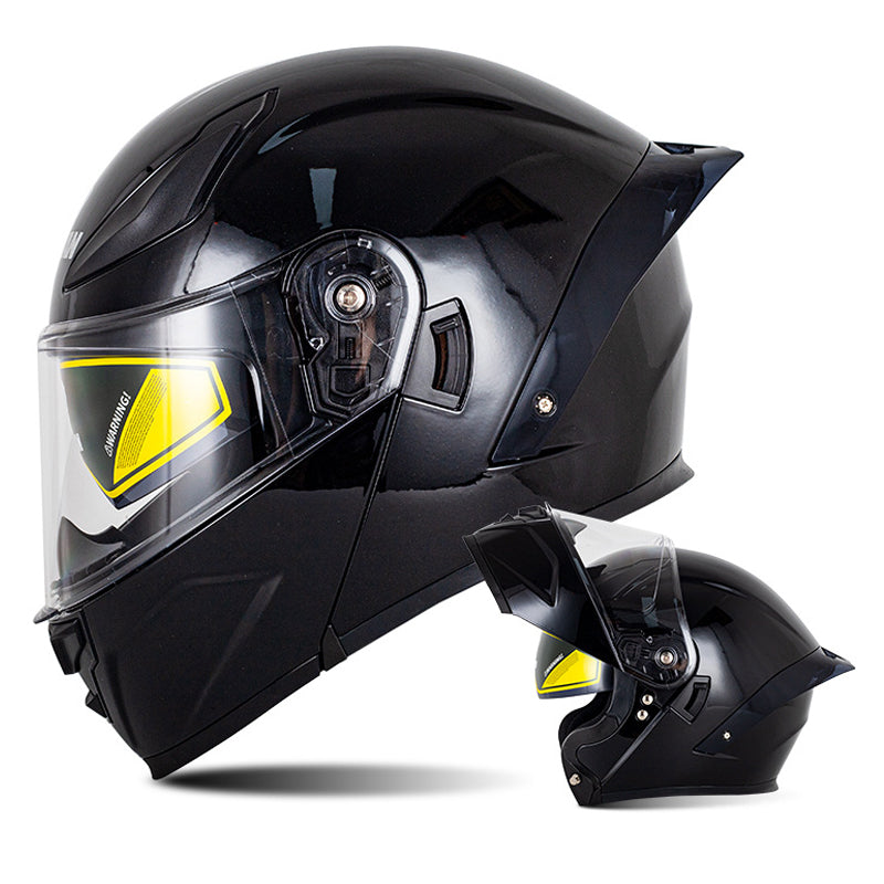 Bluetooth Flip Up Modular Motorcycle Helmet Lens Motorbike Scooter Helmet DOT