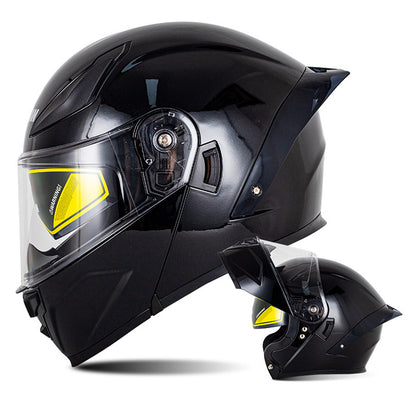 Bluetooth Flip Up Modular Motorcycle Helmet Lens Motorbike Scooter Helmet DOT