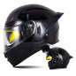 Bluetooth Flip Up Modular Motorcycle Helmet Lens Motorbike Scooter Helmet DOT