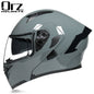 Bluetooth Motorcycle Helmet Full Face Dual Visor Flip Up Modular Helmet DOT
