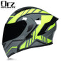 Bluetooth Headset Motorcycle Helmet Full Face Dual Visor Flip Up Helmet Dot