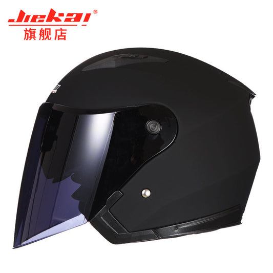 3/4 Open Flip Up Scooter Motorcycle Helmet Full  Visor Motorbike Helmet DOT