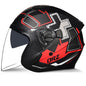 DOT Motorcycle Open Half Face Jet Helmet Motobike 3/4 Scooter Bike Helmets
