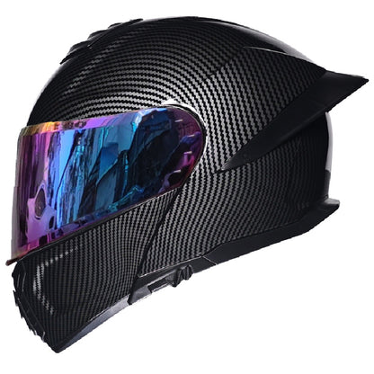 Bluetooth Flip Up Modular Motorcycle helmet Full Face Motorbike Helmet ECE DOT