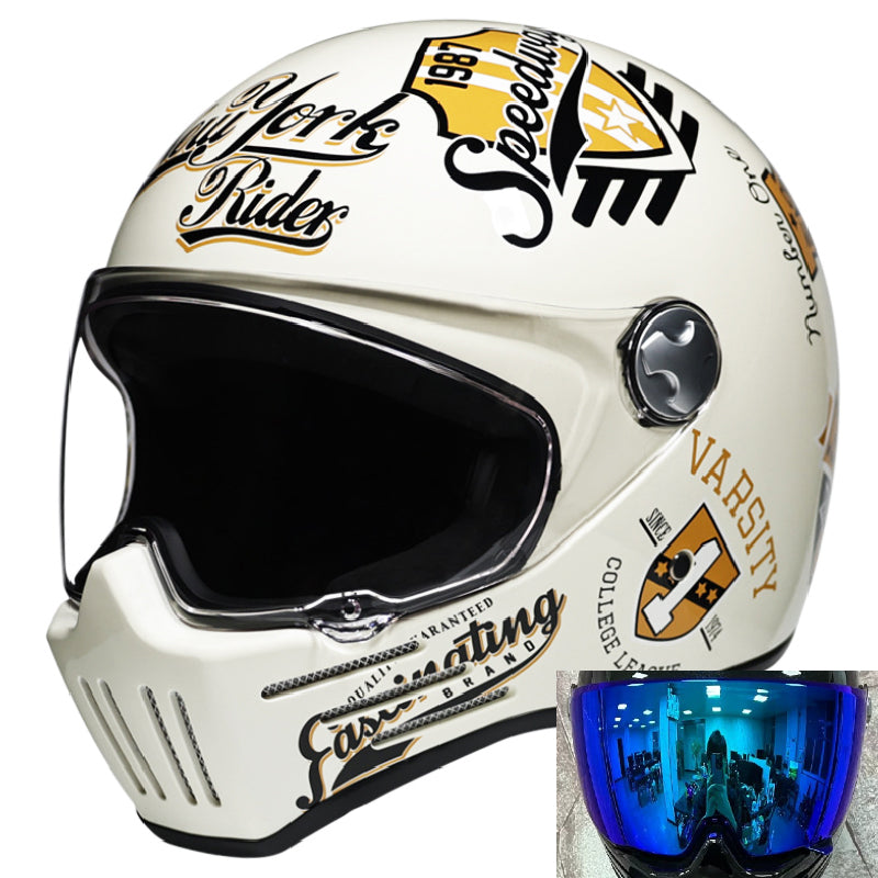 DOT Motorcycle Helmet ATV Off Road Motorbike Crash Full Face Helmets