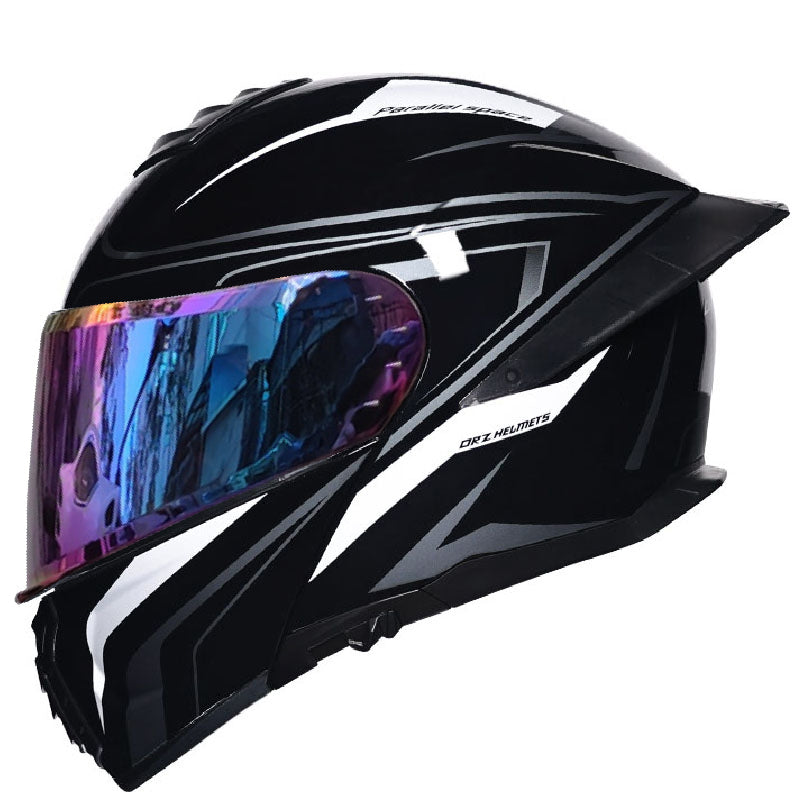 Bluetooth Flip Up Modular Motorcycle helmet Full Face Motorbike Helmet DOT