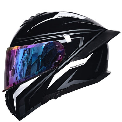 Bluetooth Flip Up Modular Motorcycle helmet Full Face Motorbike Helmet ECE DOT