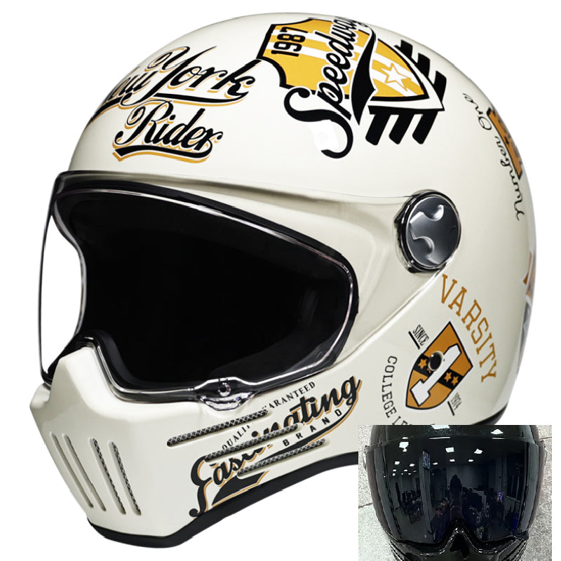 DOT Motorcycle Helmet ATV Off Road Motorbike Crash Full Face Helmets