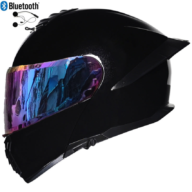 Bluetooth Flip Up Modular Motorcycle helmet Full Face Motorbike Helmet ECE DOT