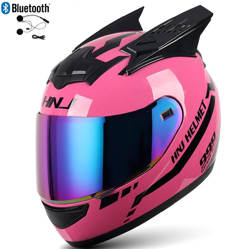 DOT Bluetooth Motorcycle Helmet Full Face Cuiser ATV Crash Motorbike helmets
