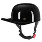 DOT Baseball Cap Vintage Motorcycle Half Helmet Chopper Cruiser Scooter Helmet