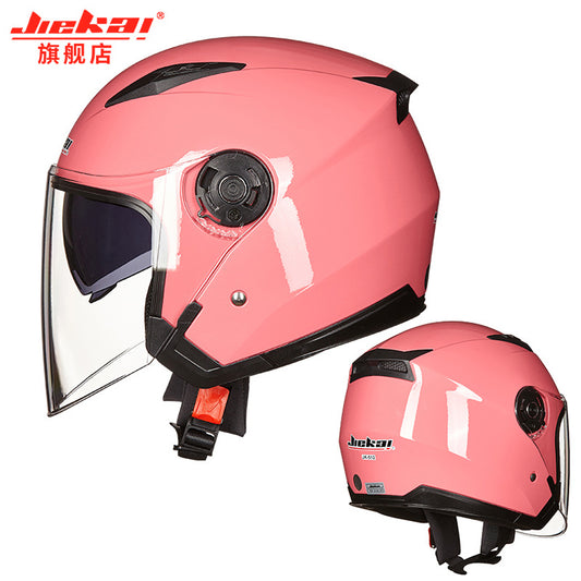 3/4 Open Flip Up Scooter Motorcycle Helmet Full  Visor Motorbike Helmet DOT
