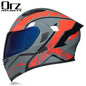 Bluetooth Headset Motorcycle Helmet Full Face Dual Visor Flip Up Helmet Dot