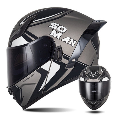 Bluetooth Flip Up Modular Motorcycle Helmet Lens Motorbike Scooter Helmet DOT