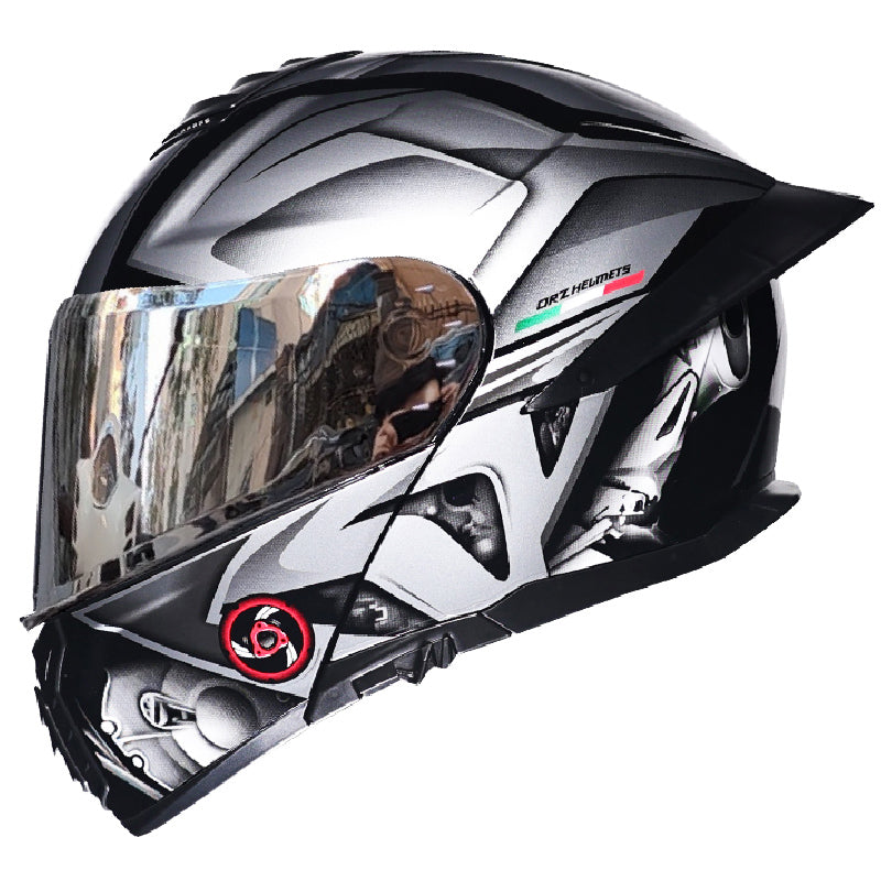 Bluetooth Flip Up Modular Motorcycle helmet Full Face Motorbike Helmet ECE DOT